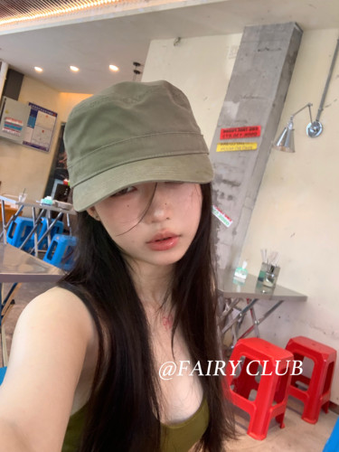 早秋韩版小众复古短檐平顶帽女显脸小日常休闲百搭鸭舌帽日系帽子
