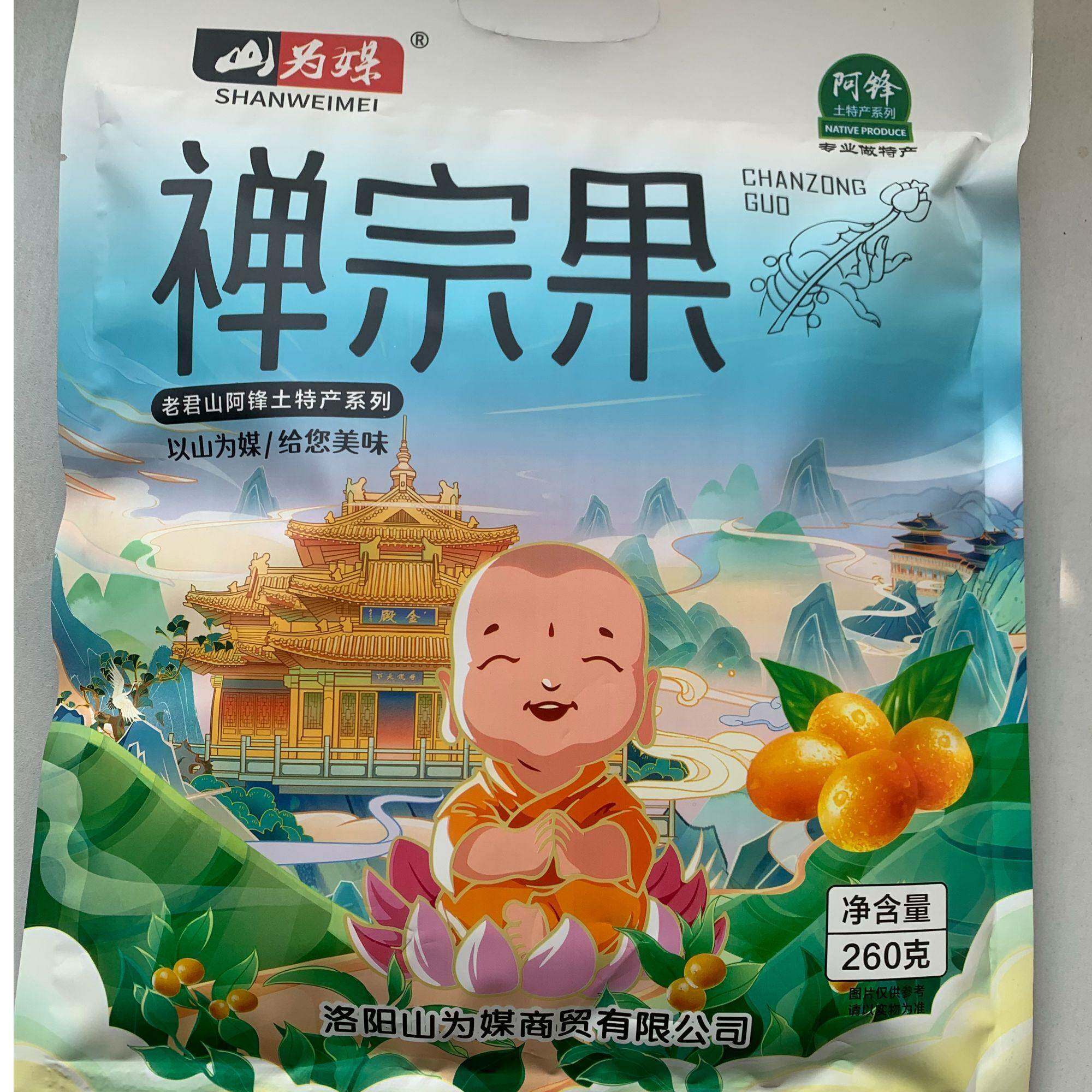 洛阳老君山果核可自行制作手串河南旅游特产禅宗果260g南酸枣袋装