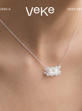 VEKE「吉光梦」系列时尚配饰轻奢项链高级感镂空项链女NC17452A
