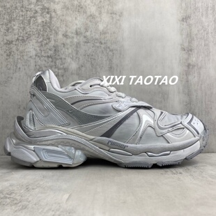 增高男鞋 Bal 七代运动鞋 跑鞋 高定 低帮做旧复古情侣鞋 巴黎老爹鞋