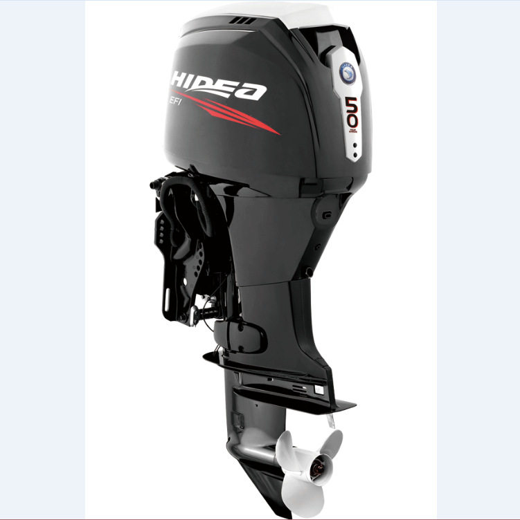 海的4冲电喷船外机 冲锋舟推进器皮划艇橡皮艇船用马达汽油挂浆机