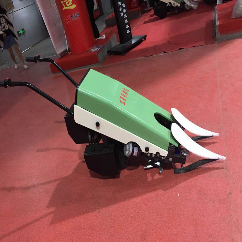 电动韭菜收割机 常青现货单行芹菜香菜收获机 大棚蔬菜快速收割机