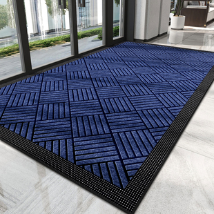 商用防滑地垫酒店商超迎宾防水地毯圈绒可裁剪门外公司耐脏蹭脚垫