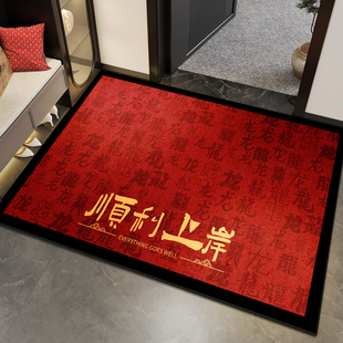 顺利上岸入户门地垫逢考必过进门口地毯金榜题名步步高升专用脚垫