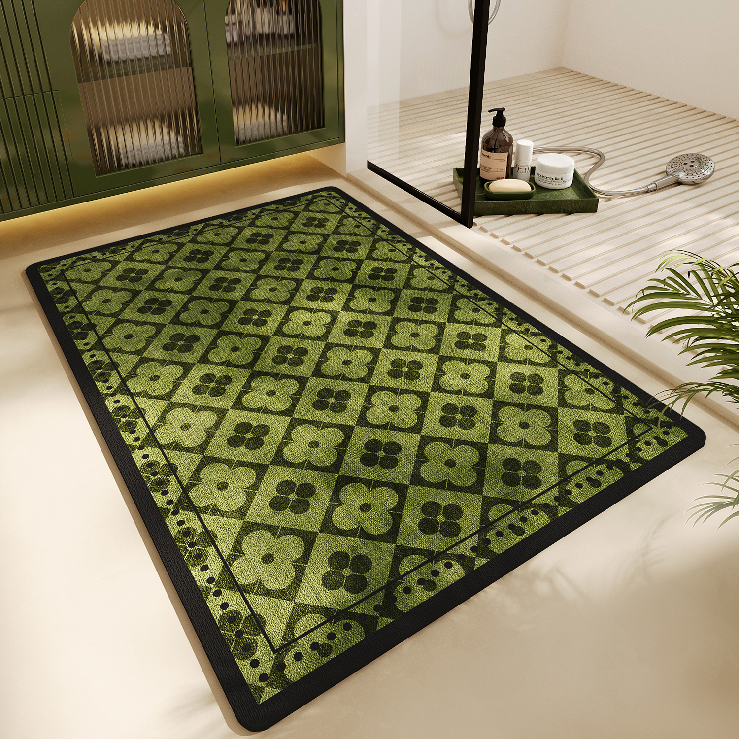 浴室地垫卫生间吸水脚垫防滑地毯