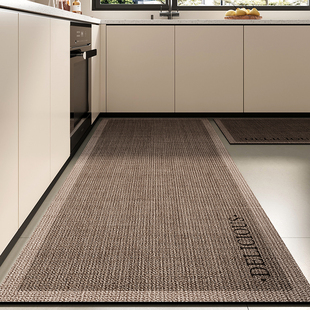 厨房地垫防滑防油可擦免洗地毯专用转角吸水脚垫耐脏家用厨房垫子
