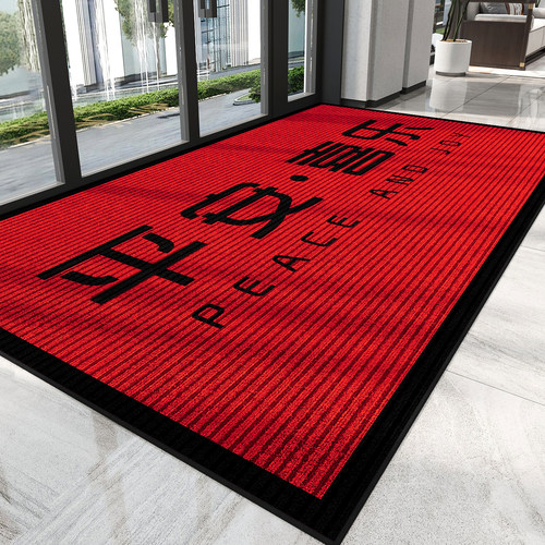 商用店铺超市酒店门口迎宾地毯入户门地垫室外防滑垫进门脚垫定制