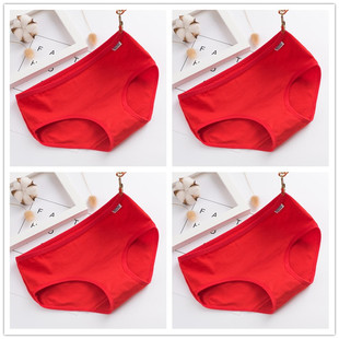 潮汕汕头内裤广州女纯棉大红色本命年属龙年深圳东莞中山小榄普宁