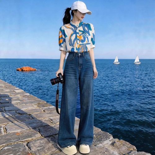 港风复古夏装时尚套装女