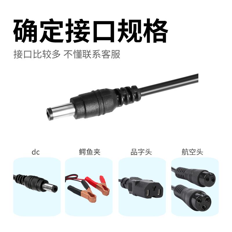 12V锂电瓶充电器12.6V5A6A8A10a锂电池充电机三串聚合物锂电池组
