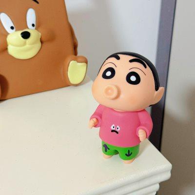 “亚比 囧囧囧”小新嘟嘟嘴可爱桌面摆件治愈公仔节日生日礼物