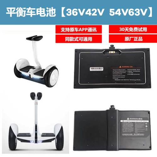 平衡车电池36V54V63V可选