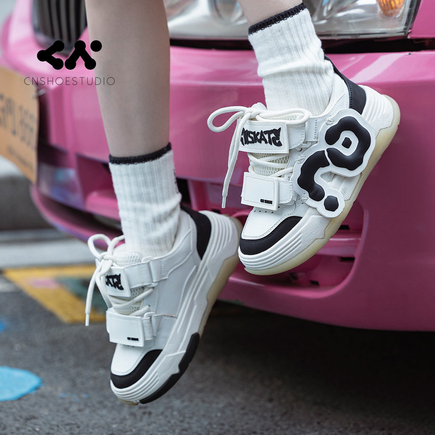 CN厚底面包鞋女时尚运动休闲板鞋