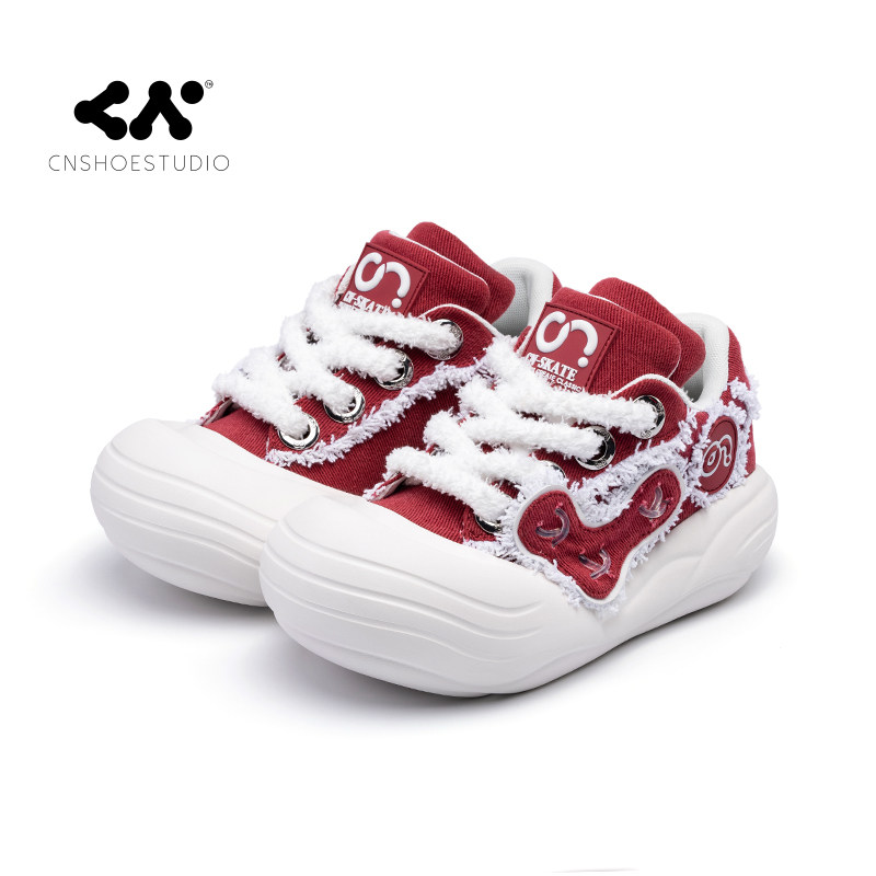 CN大头鞋厚底增高休闲鞋情侣鞋丑萌帆布鞋女板鞋面包鞋子