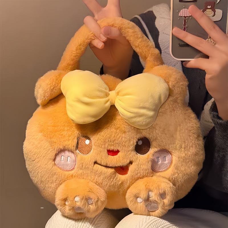 可爱手提热水袋暖水袋充电防爆