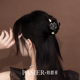 铂思亚2026新款 抓夹女法式 四叶草半扎小号蝴蝶结AB发夹高级感发饰