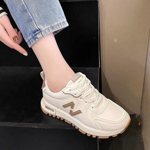 34小码真皮运动鞋女2026春夏新款