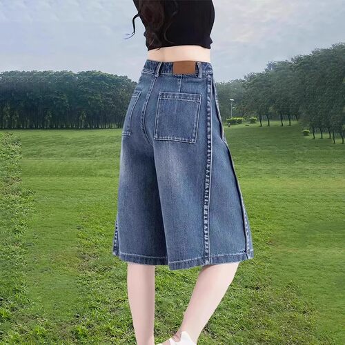 五分牛仔裤女夏薄款2026新款