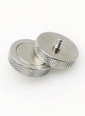 网纹旋钮强磁座 传感器磁吸直径D26mmM5震动传感器安装磁力座20KG