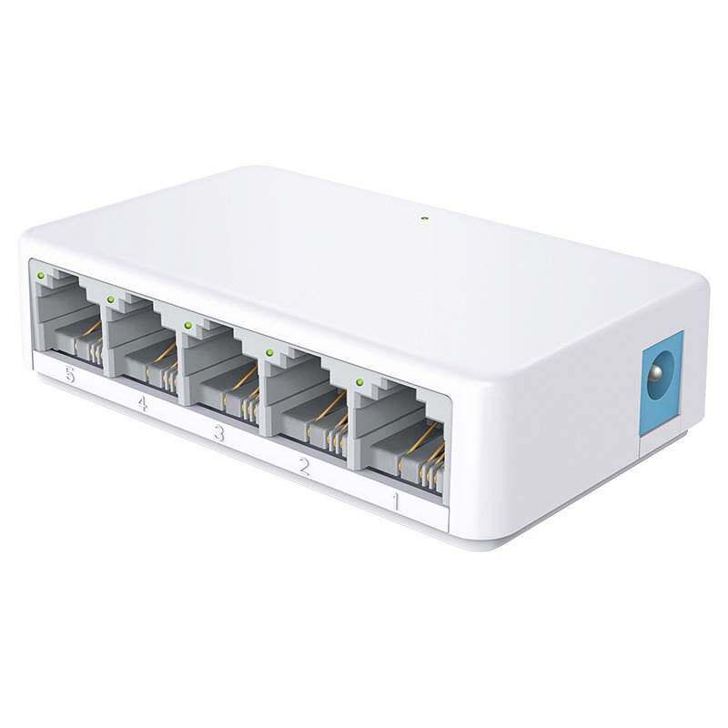 网线分线器交换机四口多接口对接头百兆网络转换器路由器同时上网