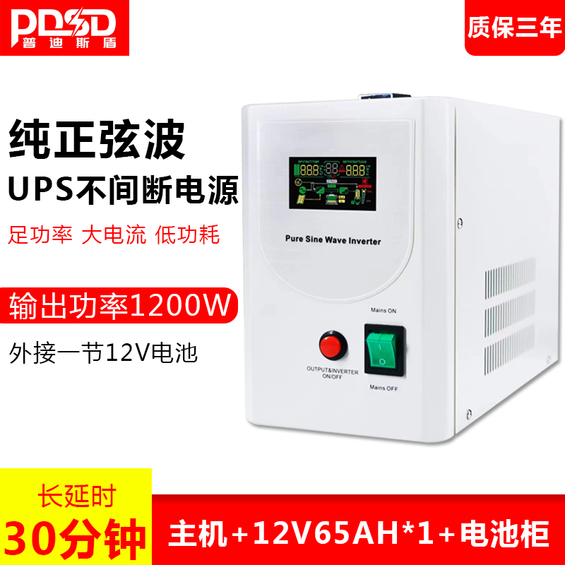PDSD1500VA1200W纯正弦波UPS电源