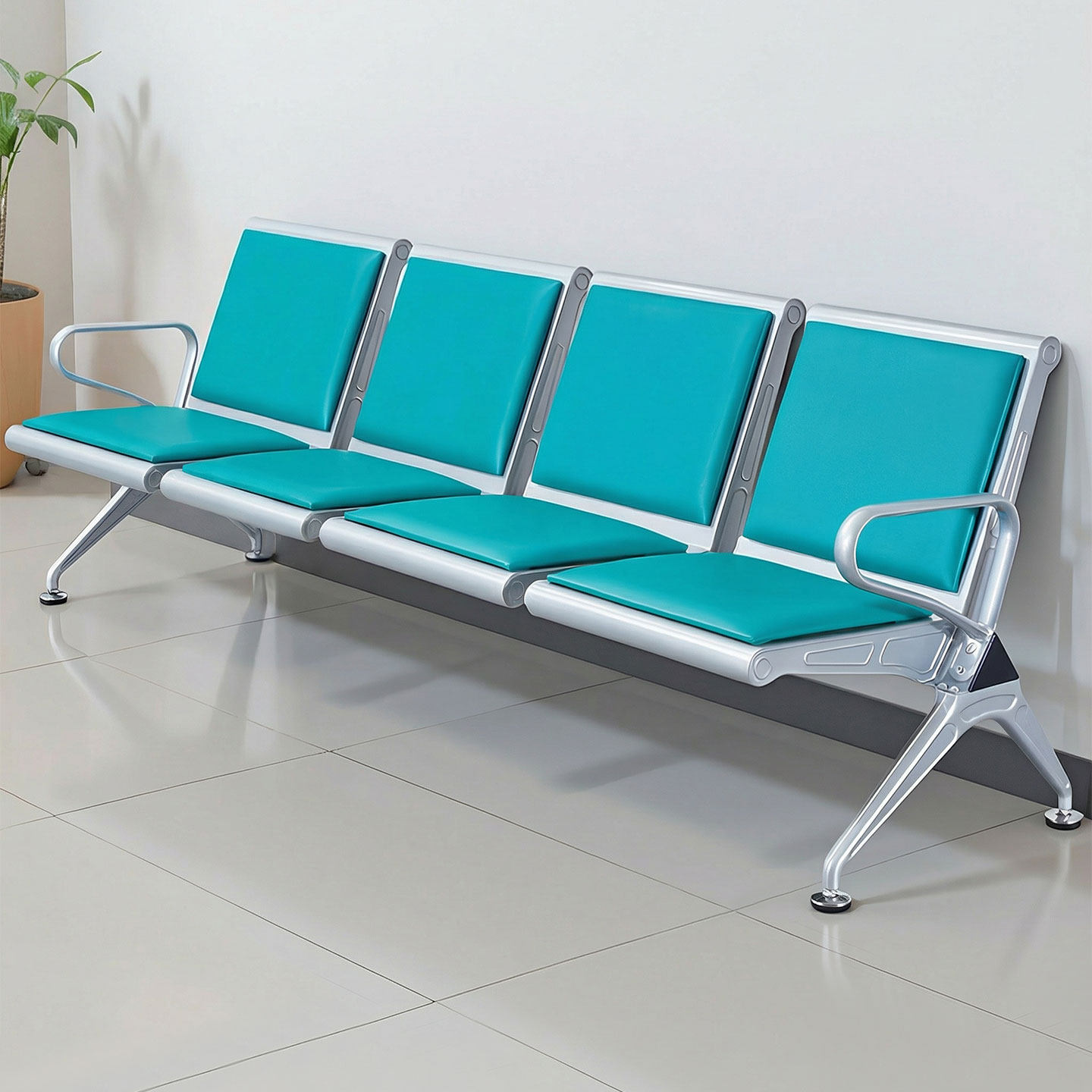 机场长连排靠背座椅医院等候诊椅银行大厅三四五人位公共休息椅子