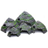 创意乌龟晒台爬台浮岛晒背台爬坡台陆龟缸爬宠浮台晒龟台躲避洞穴