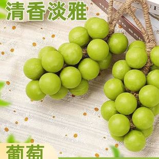 葡萄香皂纯手工串香薰皂家用洗手持久果香留香仿真青提