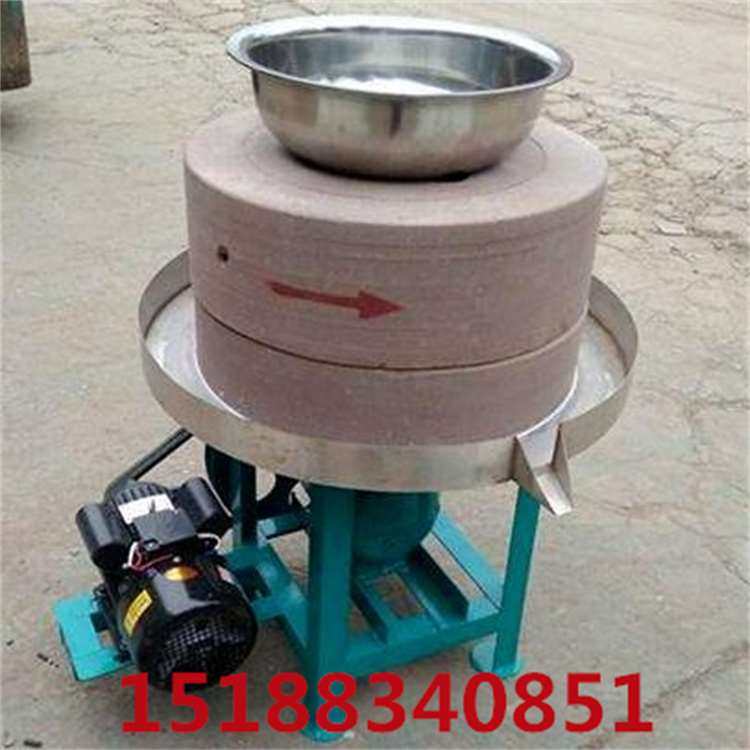 小型传统豆浆石磨设备 芝麻酱电动石磨 磨坊豆腐电动石磨机器