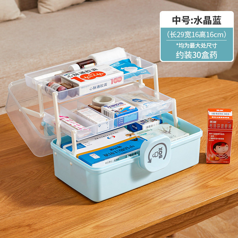 家庭装医疗箱儿童密封提手家用多层药箱超大物袋收纳置物架医药箱,收纳整理,医药箱,淘宝优惠券,粉丝福利购,淘宝优惠卷