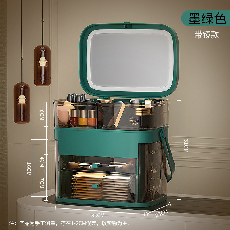 放护肤品的收纳盒新款大容量学生卸妆化妆师神器口红眼影子筐置物,收纳整理,镜柜收纳盒,淘宝优惠券,粉丝福利购,淘宝优惠卷