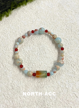 NORTHACC复古新中式串珠手链清冷风古风情侣同款手串中国风