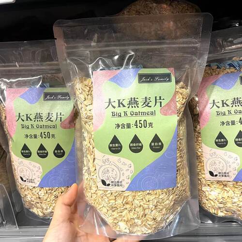 ole超市jacks family大K燕麦片450g