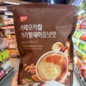 ole超市Traders Deal焦糖榛子味咖啡脆片韩国零食休闲点心85g