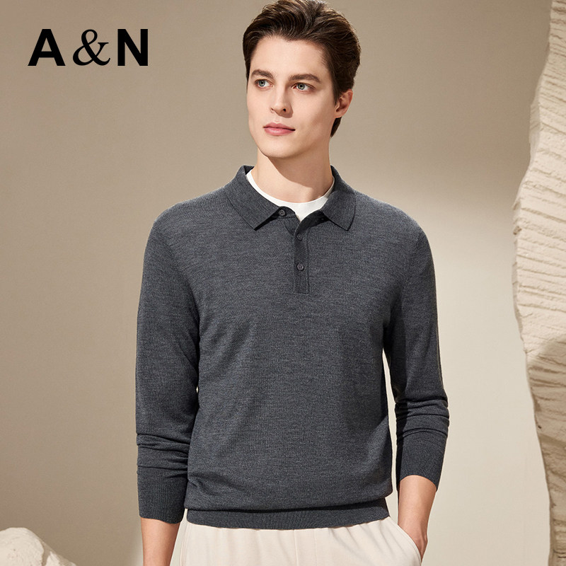 【精纺100%山羊绒 高阶轻奢 】早秋轻薄细腻羊绒T恤衫男,男装,羊绒套衫,淘宝优惠券,粉丝福利购,淘宝优惠卷