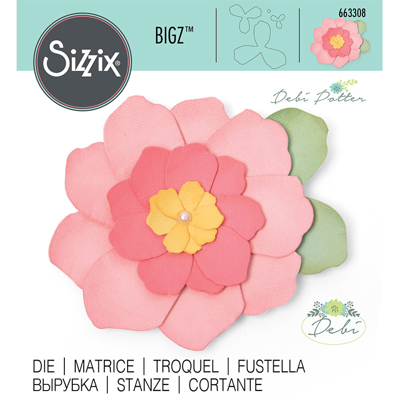 Sizzix厚板模具bigZ Bell贝拉花 663308