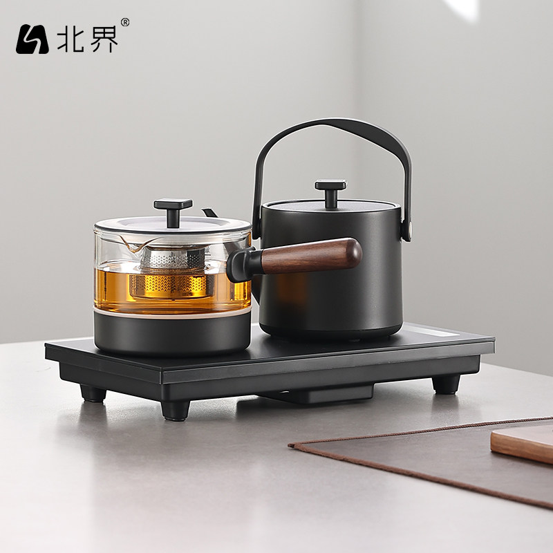 友茗堂全自动底部上水烧水壶茶台一体恒温电热水壶泡茶专用煮茶器