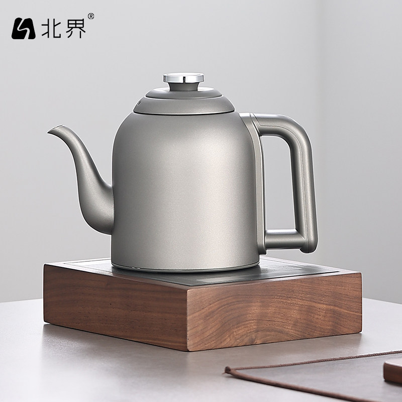 纯钛全自动上水烧水壶茶台一体泡茶专用钛合金电热壶家用保温一体