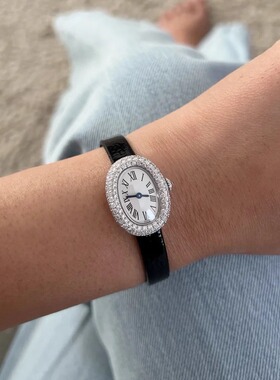 中古浴缸小金表mini复古女士手表简约气质石英腕表