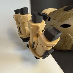 萤火突击周边三角洲行动游戏干员威龙夜视仪1:1可佩戴头cosplay用