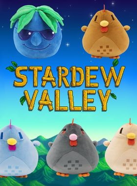 星露谷物语周边星露谷物语Stardew Valley小鸡抱枕 毛绒玩偶公仔