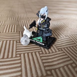 骇爪麦晓雯手办人仔玩具三角洲行动游戏周边麦晓雯麦小鼠人仔积木