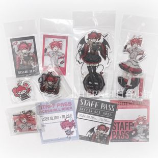 重音teto日版官谷!重音teto虚拟歌姬挂件拍立得周边ins透明亚克力