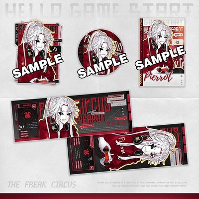 怪诞马戏团游胎pierrot双