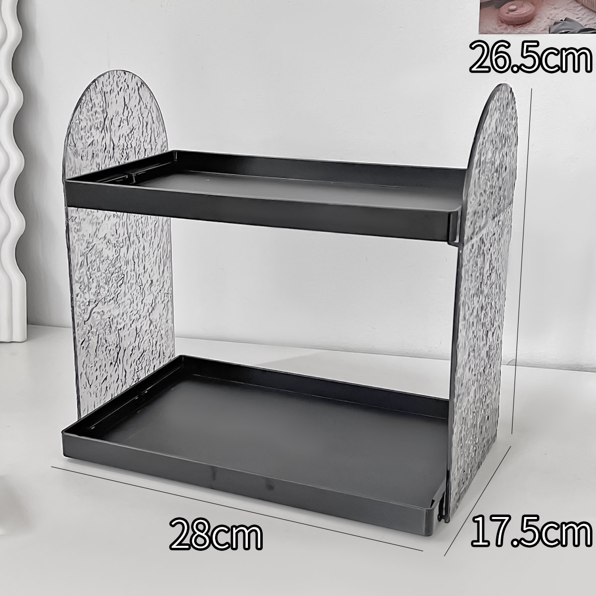 化妆品收纳盒桌面高级感新款大