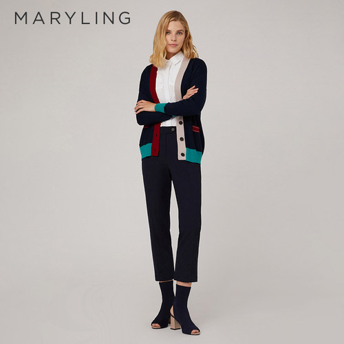MARYLING百搭九分西装裤