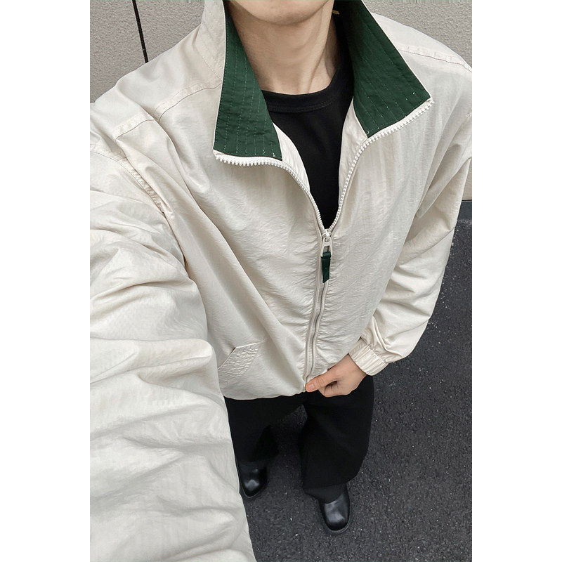 工装风潮牌痞帅纯色帅气夹克男女同款2026ins休闲宽松百搭外套潮,男装,夹克,淘宝优惠券,粉丝福利购,淘宝优惠卷