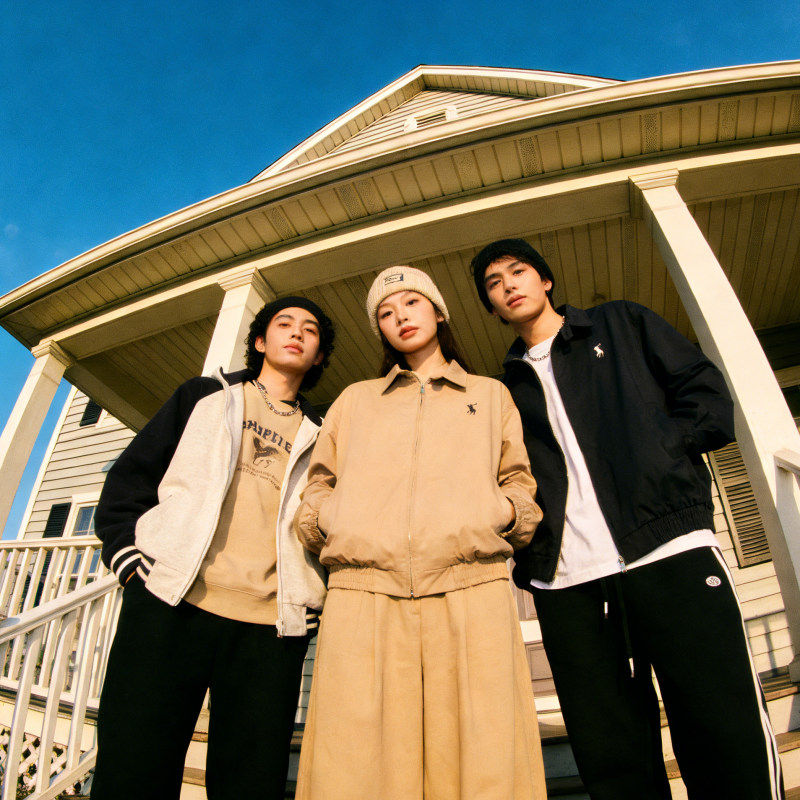 翻领刺绣夹克春季复古潮牌时尚百搭男女情侣休闲外套外穿开衫上衣