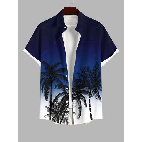 挽边短袖印花上衣Drawn edge short sleeved buckle printed top