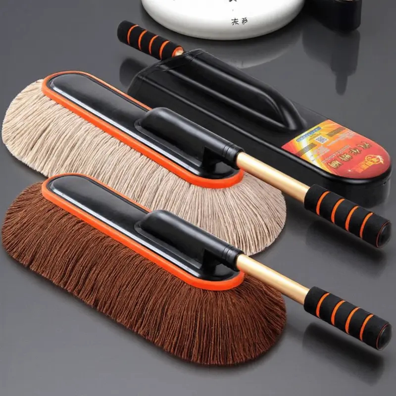 汽车除尘掸子专用擦车神器洗车工具用品车扫灰尘刷蜡拖车刷子车用